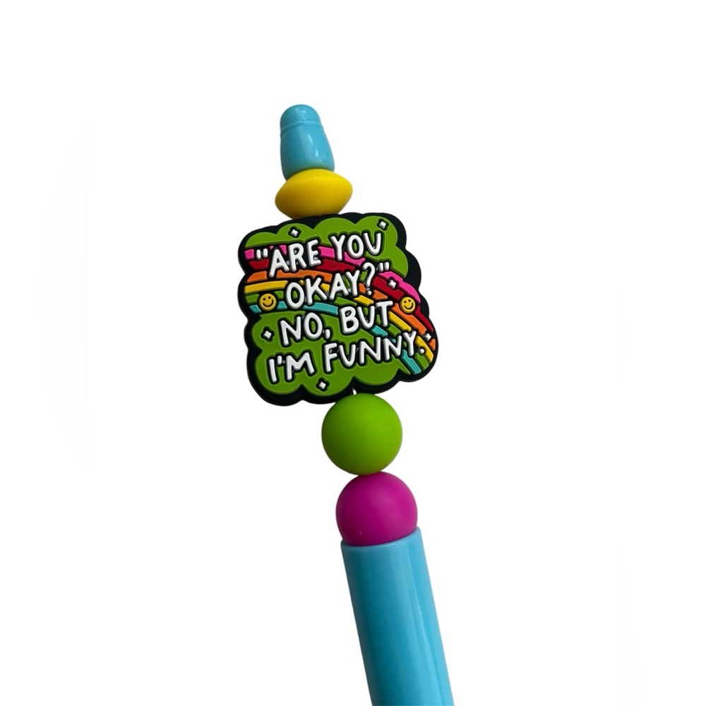 Homemade | Funny Beaded Focal Pen